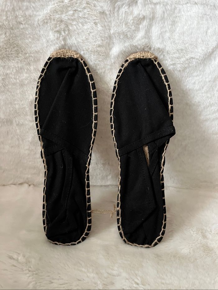 Espadrilles noires pointure 44
