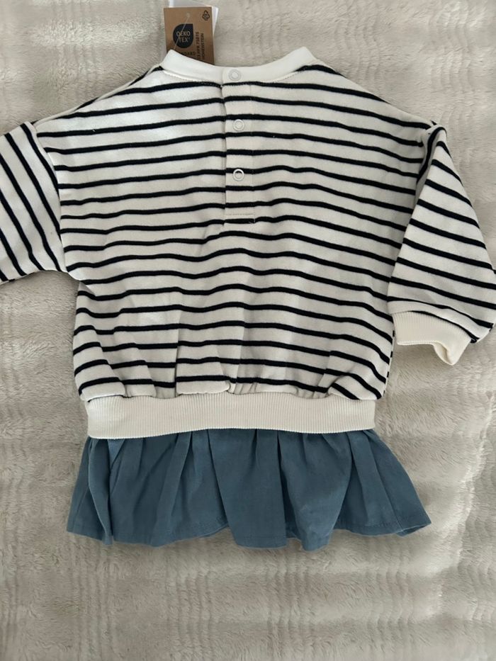 Robe sweat bébé fille - photo numéro 3