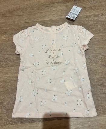 Teeshirt à fleurs