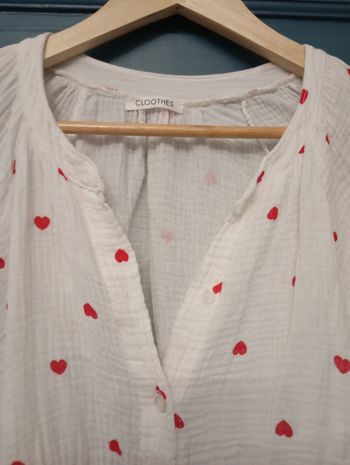 Des petits coeurs...sur une chemise