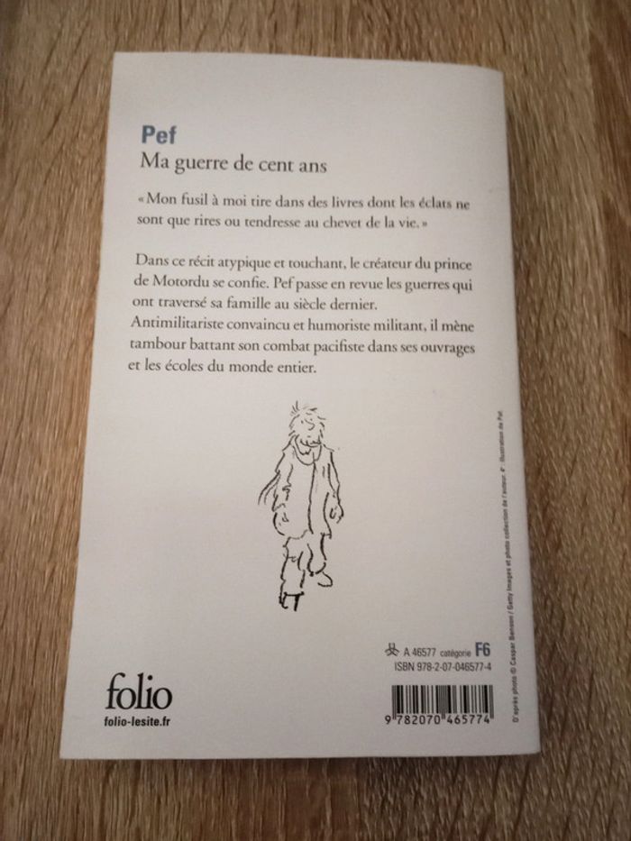 Pef 📚 Ma guerre de cent ans - photo numéro 2