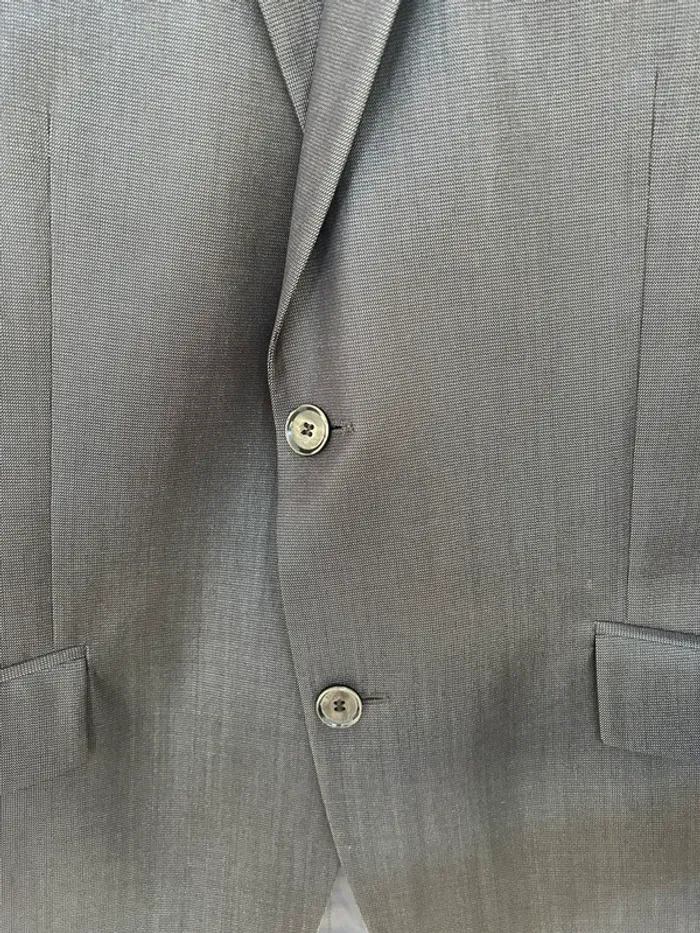 Veste de costume marron foncé Armand Thiery taille 54 - photo numéro 4