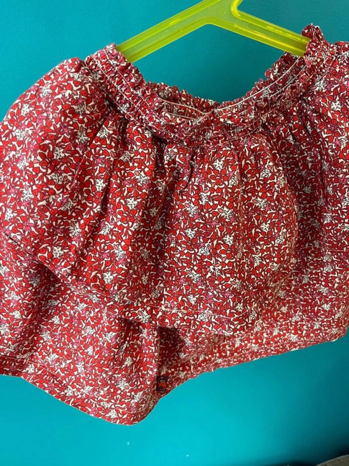 Belle jupe légère taille élastique 6 ans sergent Major - photo numéro 2