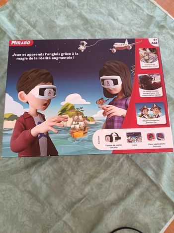 Mirabo jeu éducatif en réalité augmentée pour apprendre l'anglais quasi neuf