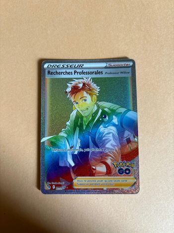 Carte Pokémon recherches professorales 84/78 Pokémon go
