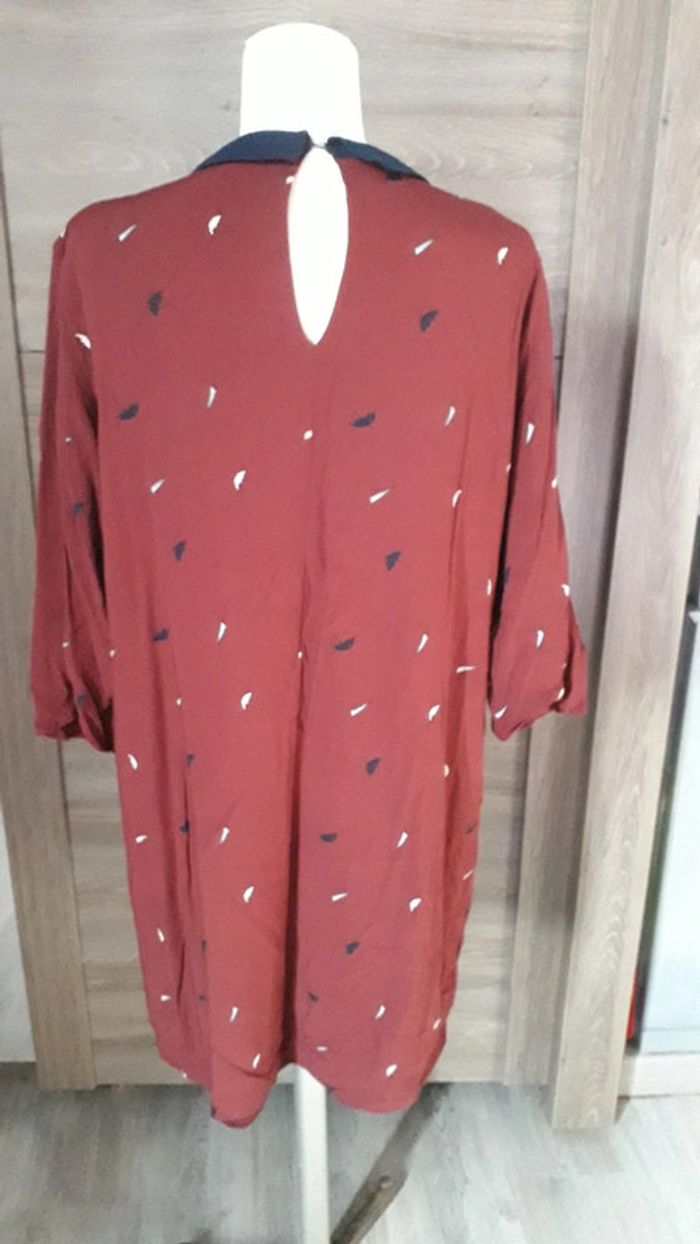 Robe Kiabi bordeaux - photo numéro 3