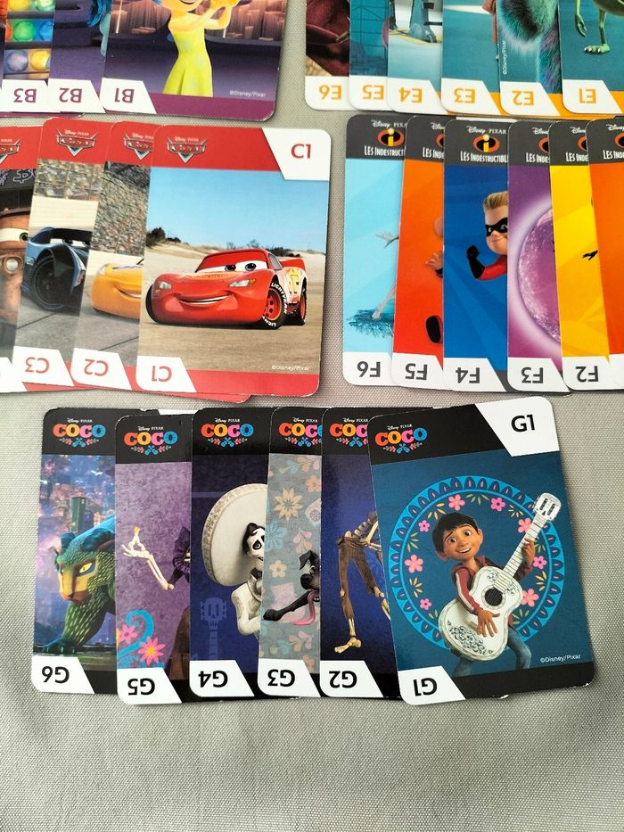 💙 Jeu des 7 familles Disney x Pixar - Complet - Bon état 💙 - photo numéro 5