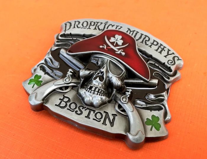 Boucle de ceinture Dropiuck Murphys Boston (groupe américain de punk celtique) - photo numéro 3