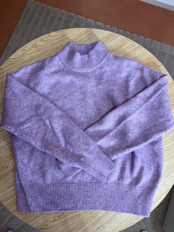 Pull femme violet