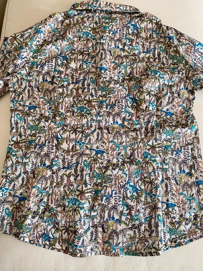 Chemise liberty dinosaure Bonpoint 4 ans - photo numéro 9