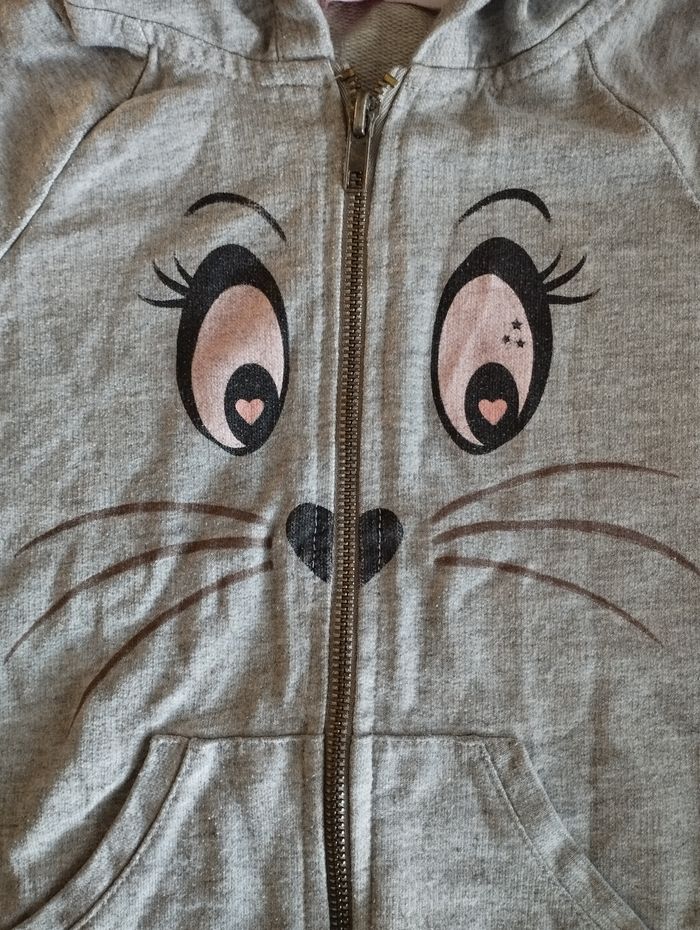 Gilet à capuche 8 ans fille - photo numéro 2