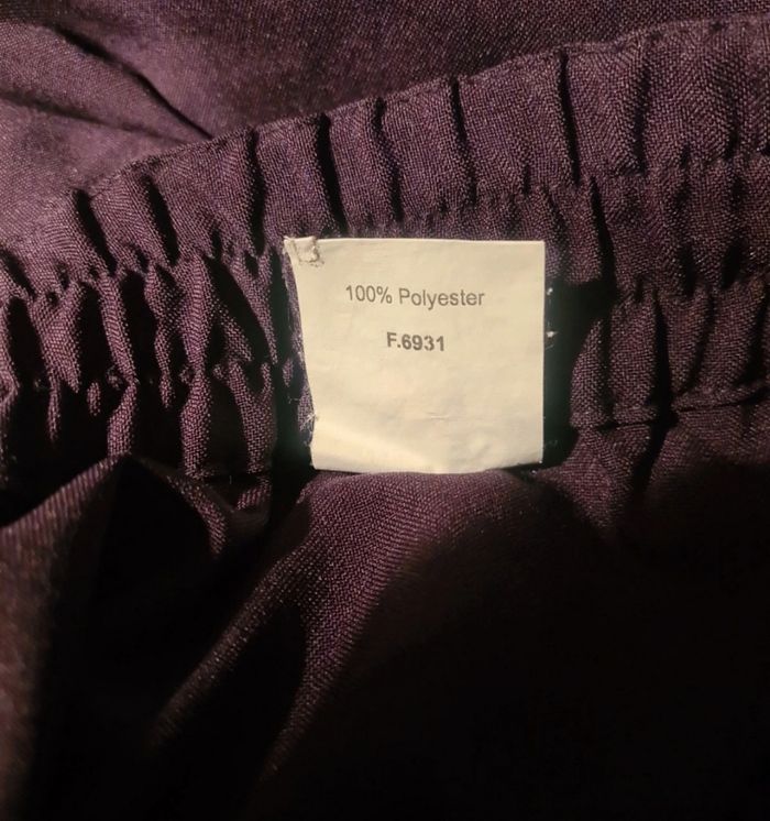pantalon violet 46 taille élastique - photo numéro 6