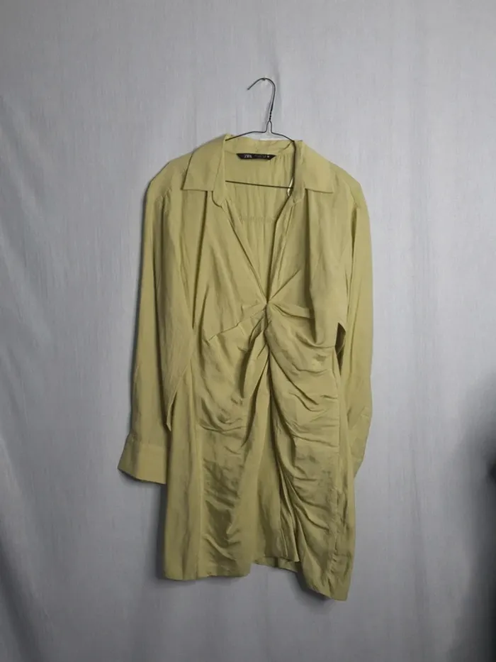 Robe vert pistache