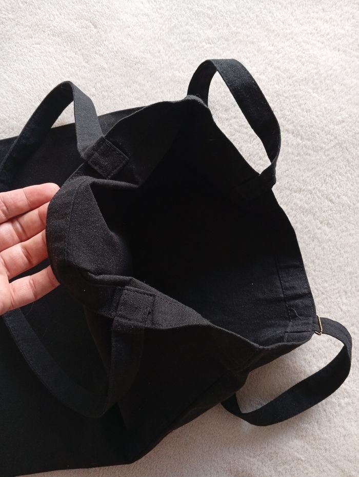 Tote bag FATMA noir - photo numéro 4