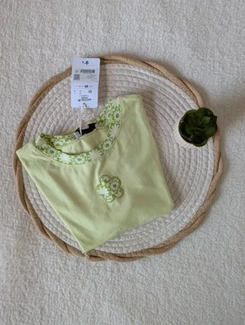 🌿 T-shirt manches courtes Jennyfer vert pastel - XS