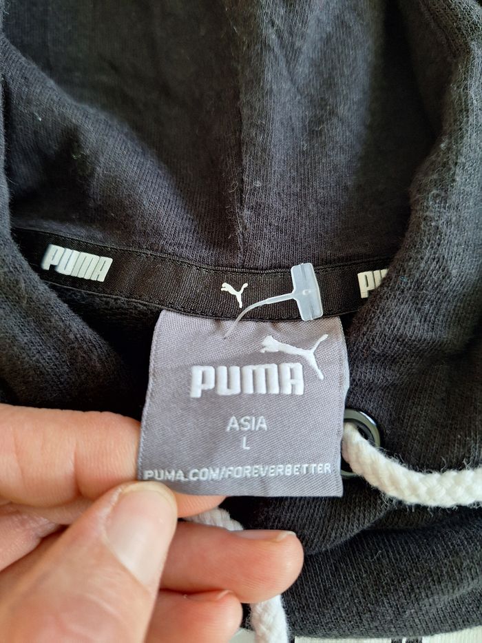 Pull sweat à capuche taille L Puma - photo numéro 5