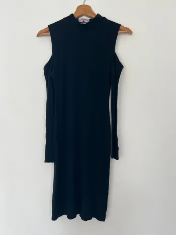 Robe basique noire femme Pimkie