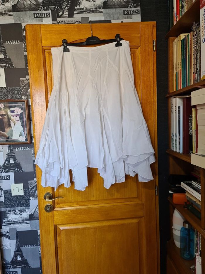 Jupe longue évasée taille XL