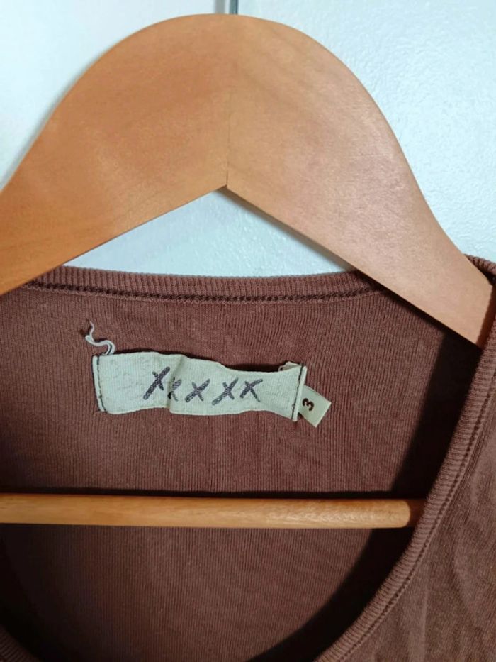 C18 débardeur marron XXXXX T3 - photo numéro 3