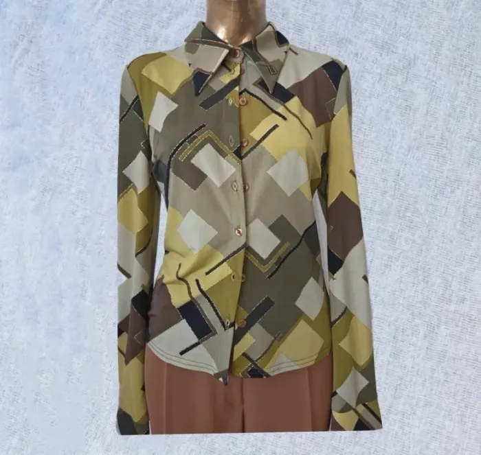 Chemisiers vert Sinéquanone - photo numéro 2