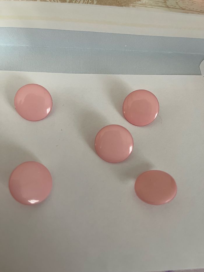 Lot de 5 boutons