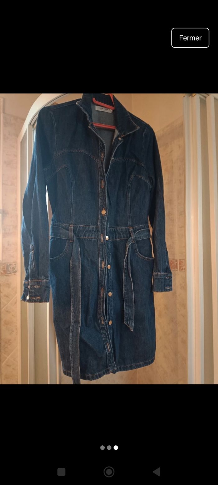 Robe en jean