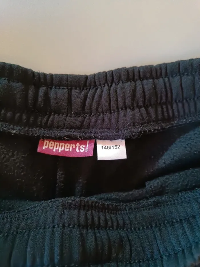 Pantalon de survêtement molleton noir T. 10-12 ans - photo numéro 6