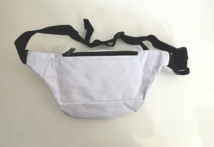 Sac banane gris pale ceinture ajustable - photo numéro 2