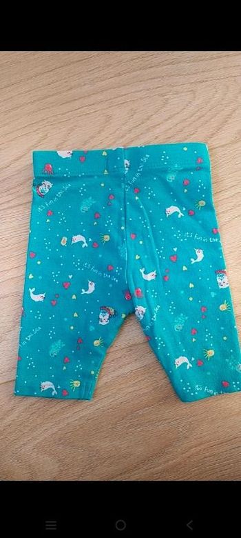 Lot 2 pantacourt legging