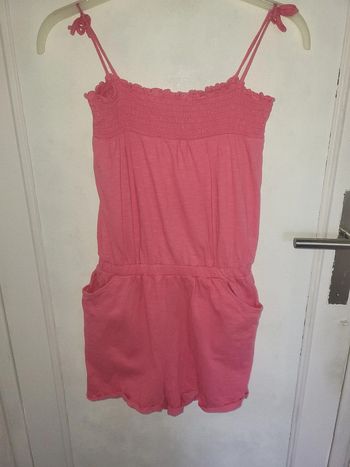 Combishort rose Tex Taille 12 ans