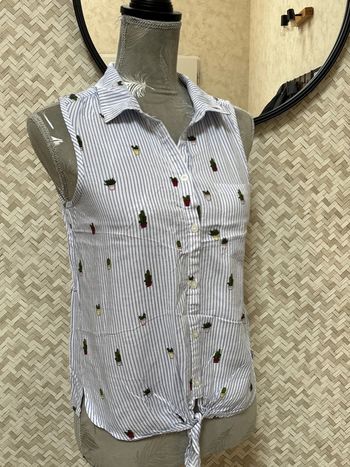 Chemise sans manches