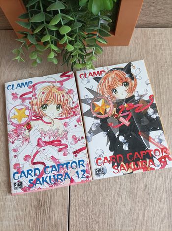 Lot 2 mangas card captor Sakura numéro 11 et 12 pika 