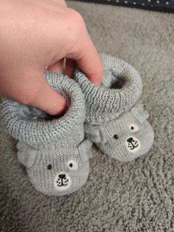 Chaussons bébé 1 mois