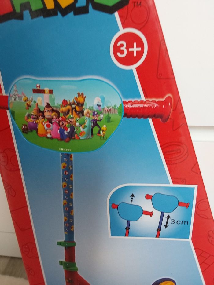 Trottinette 3 roues Super Mario - Smoby - neuve - photo numéro 3