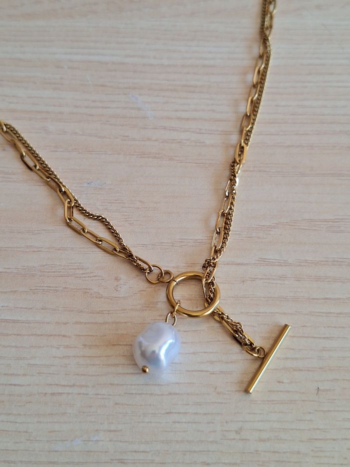 Collier Boutique Bohême doree - photo numéro 9