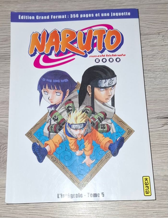 Grand livre manga Naruto tome 6 - photo numéro 1