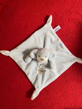 Pommette doudou plat chien bleu clair sweet dream Neuf jamais utilisé 