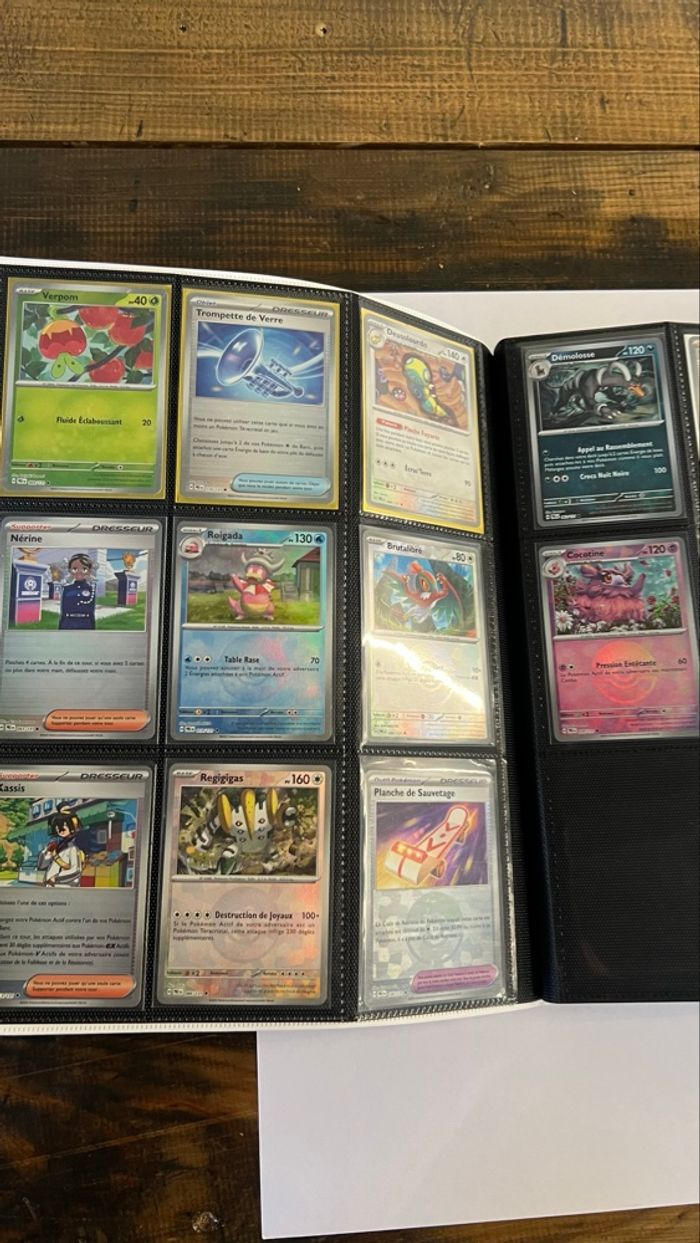 Classeur collection Pokémon FR,JP et CH. - photo numéro 3
