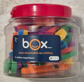 Box 71 chiffres magnétiques