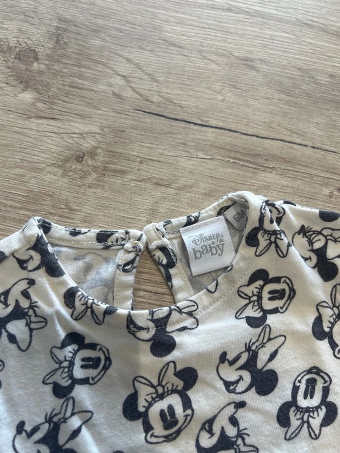 Ensemble legging + tee shirt Minnie Disney 6 mois - photo numéro 2