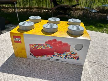 Boîte de rangement Lego 6 tenons