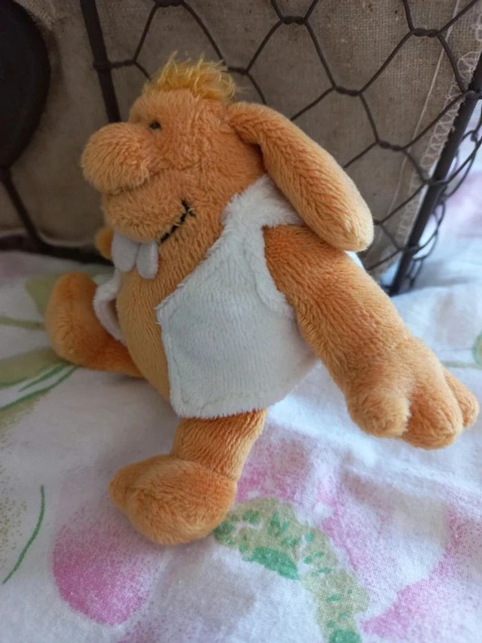 Petite peluche porte clé grande dents - photo numéro 4