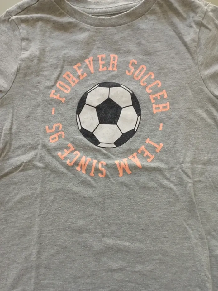 Tee shirt manche courte 6 ans orchestra foot - photo numéro 2