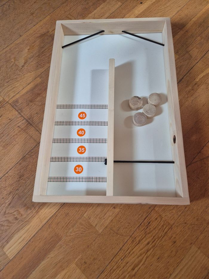 Jeu bois flipper