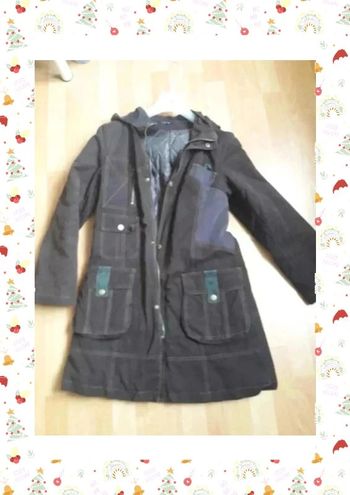 Manteau marron clair