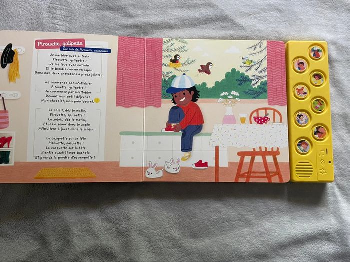 Livre musical avec CD Mes comptines de tous les jours, Auzou - photo numéro 5
