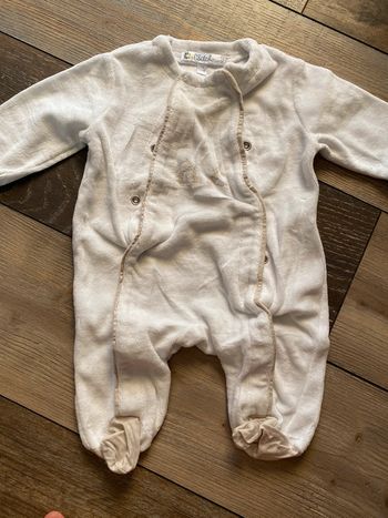 Grenouillère Kitchoun 1 mois ouverture à l’avant