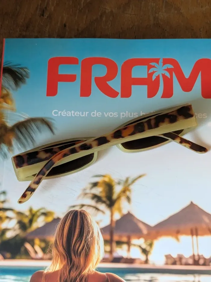 Lunettes de soleil grossisante - photo numéro 3