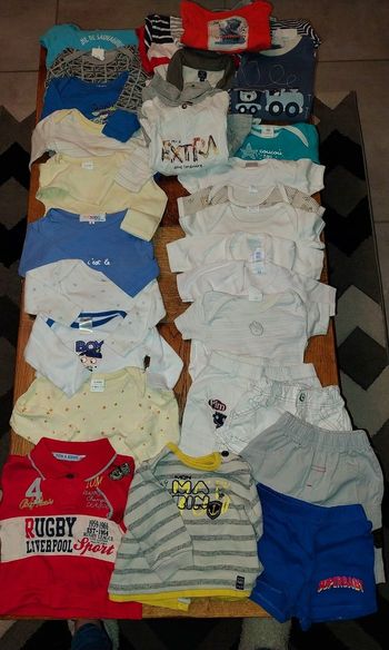 Gros lot de vêtements garçon printemps été