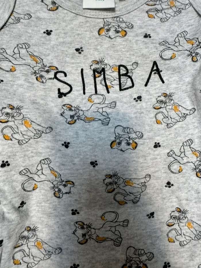 Lot pyjama et body manches longues Simba 18 mois - photo numéro 5